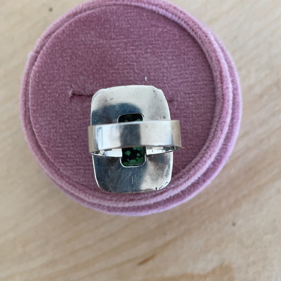 Sterling Silver and Turquoise Ring - Picture 2 of 3